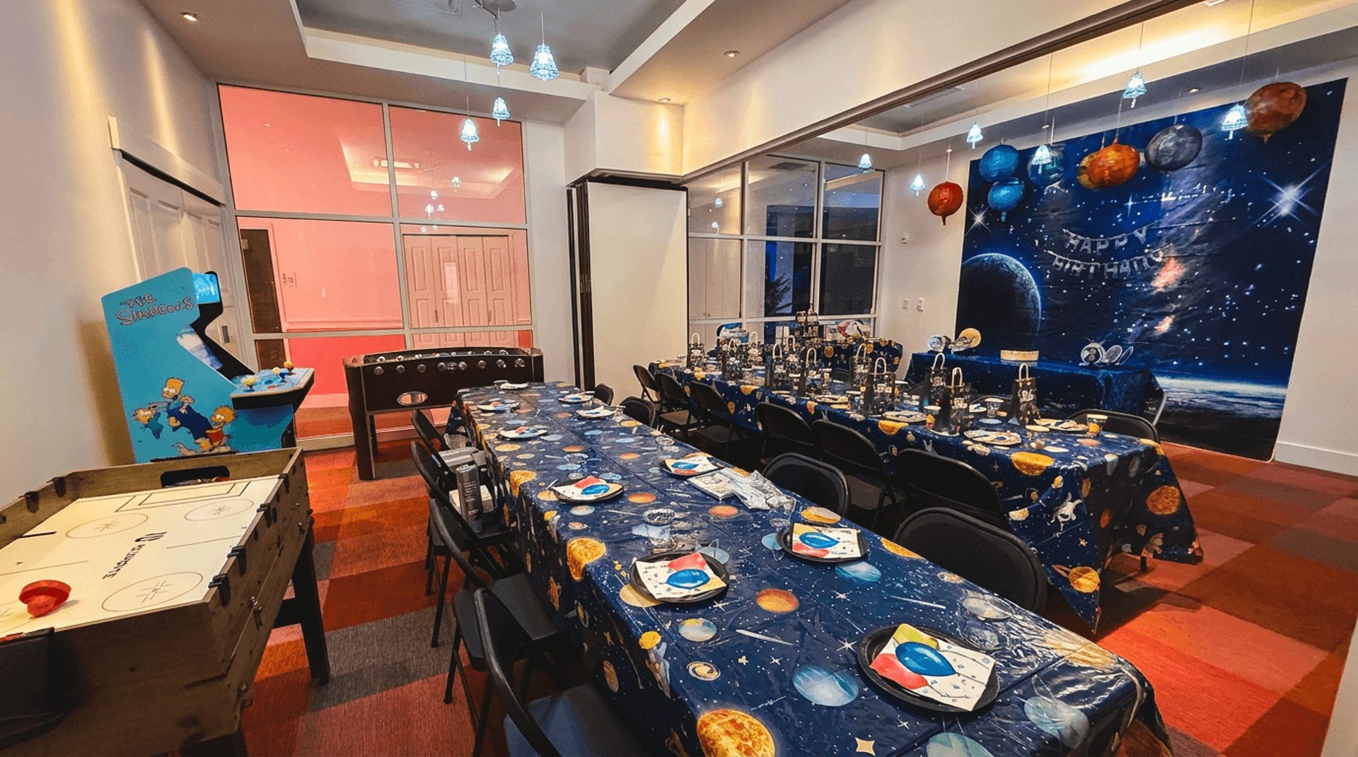 The party room