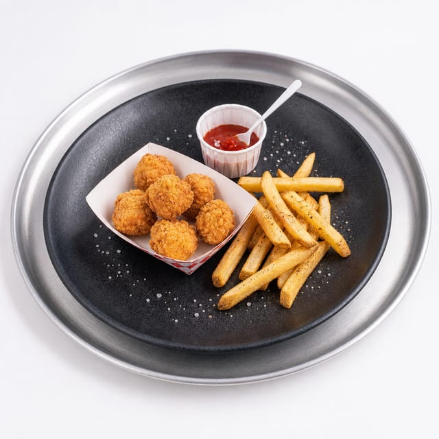 Kids Popcorn Chicken.